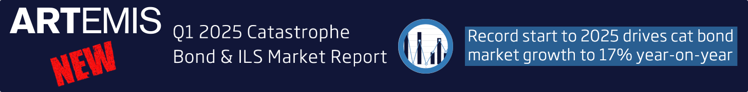 Download free catastrophe bond market reports from Artemis